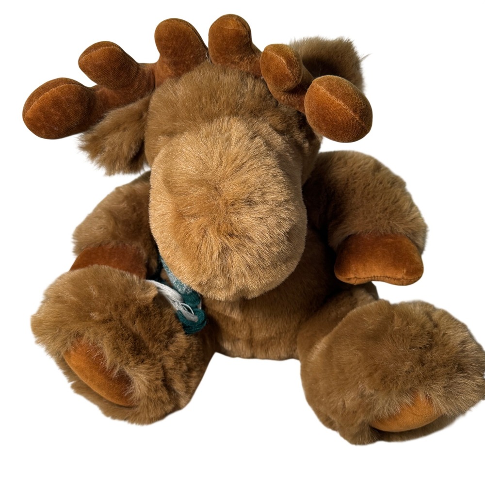 Vintage 1990 Northern Exposure Macys Bullocks Plush Moose Stuffed Animal 17in
